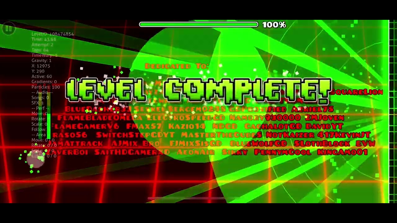 THE CHALLENGE FULL VERSION BY: TOXICBOUND GEOMETRY DASH 2.2 - YouTube