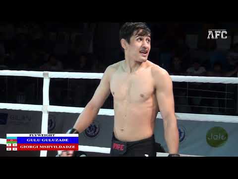 56.7 KG - GULU GULUZADE (BAKU FC) vs GIORGI MSHVILDADZE (WK-1)  AFC 6