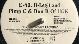 UGK The Corruptor’s Execution promo pressing 