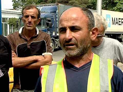 სატვირთო ავტომანქანების მძღოლების აქცია 10 06 2015