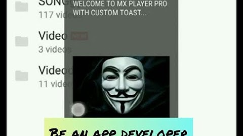 Add welcome tost massage on any app with image. [Apk. Editor pro]