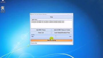 How To Use WMV File Size Reduce Software