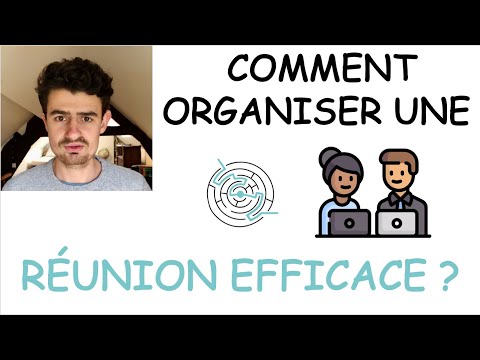 Vidéo: Comment Organiser Une Soirée De Réunions