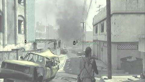 First MW3 Random throwing knife