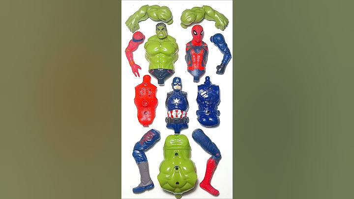 Merakit Mainan Avengers, Spiderman Vs Hulk Smash Vs Captain America. #avengers #shorts #vs