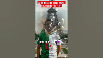 Un Algérien En France Le Cœur En Exil émotion Nostalgie Palestine Dz France 