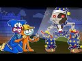 HUGGY WUGGY & Engineer ARE SO SAD WITH Moondrop! Poppy Playtime & FNaF SB Animation