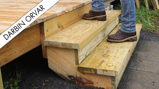 Building Stairs to my Workshop
