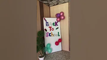 أهلا بالعام الدراسي الجديد 