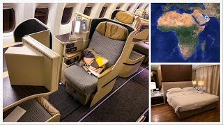 Flying First Class to Abu Dhabi!
