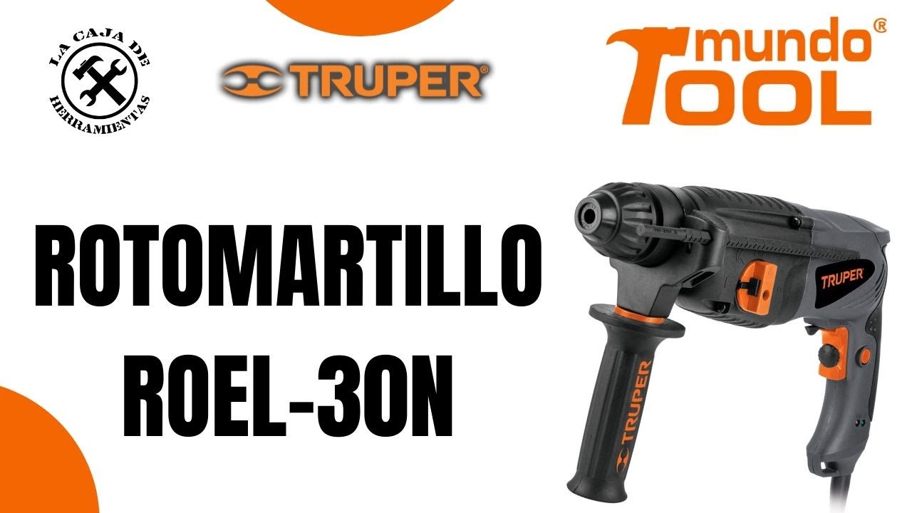 Rotomartillo Truper ROEL-30N - YouTube