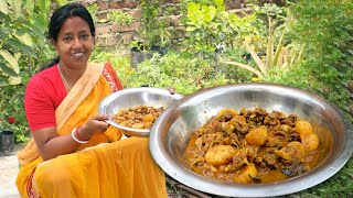 দারুন টেস্টি করে খাসির মা'থা রাঁধলাম | Mutton head curry recipe