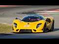 De Tomaso P72 - Start Up, Flat out, Inside, Red Brakes and more!!