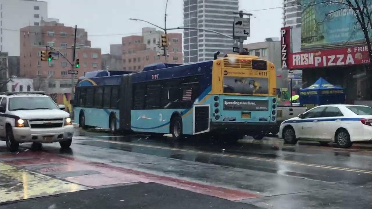 MTA BUS 2018 New Flyer Xcelsior XD60 6111 M125 Bus East 125th mta-bus-2018-new-flyer-xcelsior-xd60-6111-m125-bus-east-125th