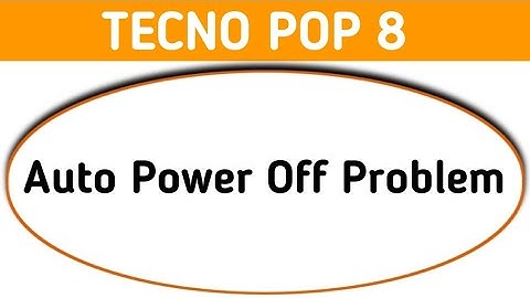 Tecno pop 8 auto power off problem kaise solve kare, how to solve automatically switch off problem