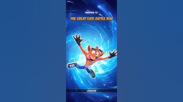 Battle with nitro mini robot in Crash Bandicoot: On the Run #Short