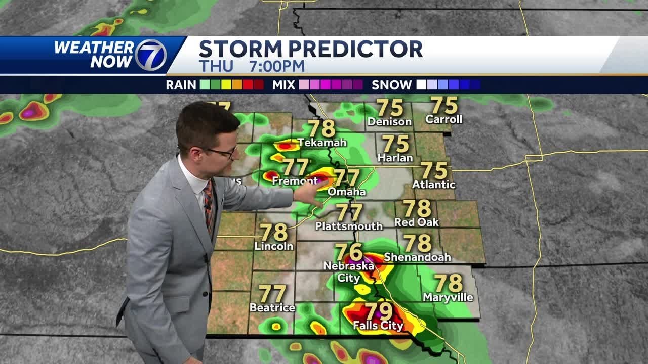 Drying out Wednesday, storm chances return late Thursday - YouTube