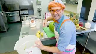 Blippi Makes Fruit Popsicles | Learn Healthy Eating For Children | Educational Videos For Kids