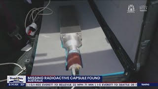 Missing radioactive capsule found in Australia | FOX 13 Seattle