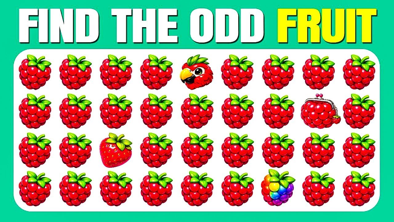 Odd One Out Emoji Challenge 😱 | Guess the Emoji Quiz | Brain Test