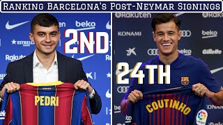 Ranking FC Barcelona's Signings Since Selling Neymar