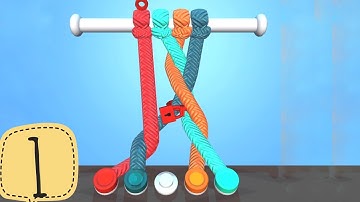 Tangle Master 3D | All levels(1 to 13) | Gameplay Walkthrough (Android and iOS) HD