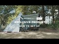 tent-Mark DESIGNS × EKAL 「サーカスTCDX」 HOW TO SET UP