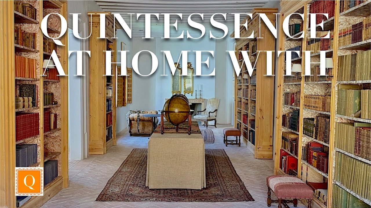 Дома у Луиса Пуэрты в его палаццо XVIII века в испанской глубинке