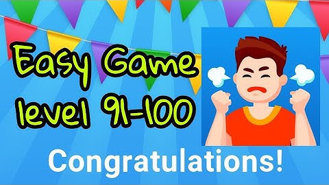 Easy Game Brain Test level 91 92 93 94 95 96 97 98 99 100