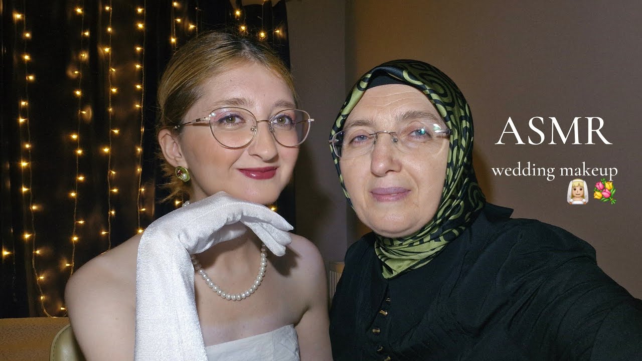АСМР | МАМА ДЕЛАЕТ МНЕ СВАДЕБНУЮ ПРИЧЕСКУ И МАКИЯЖ 💅🏻 