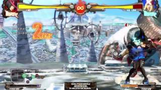 GGXrd Rev 2- I-no SM Combos: Axl