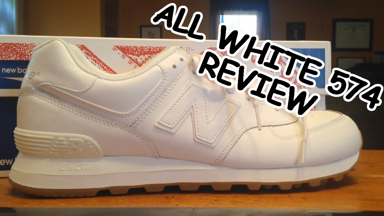 new balance white gum