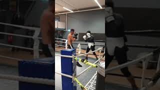 How to fight an aggressive boxer in sparring