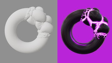 Blender, create  amazing voronoi inflation . blendertutorial  #youtube #blender3d #blendertutorial