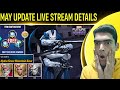 May Update Live Stream Details 🚨 New Uniforms, New Dispatch, Craft Event & More | MFF