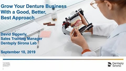 On-Demand Webinar: Grow Your Denture Business with a Good, Better, Best Offering Approach