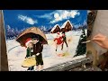 TUTO PEINTURE "SPECIAL NOEL" par Nelly LESTRADE