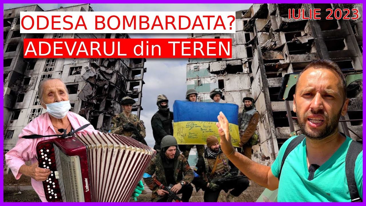 Asa arata ODESA pe timp de RAZBOI - Multe MINCIUNI in ROMANIA!( Realitatea in 2023 )