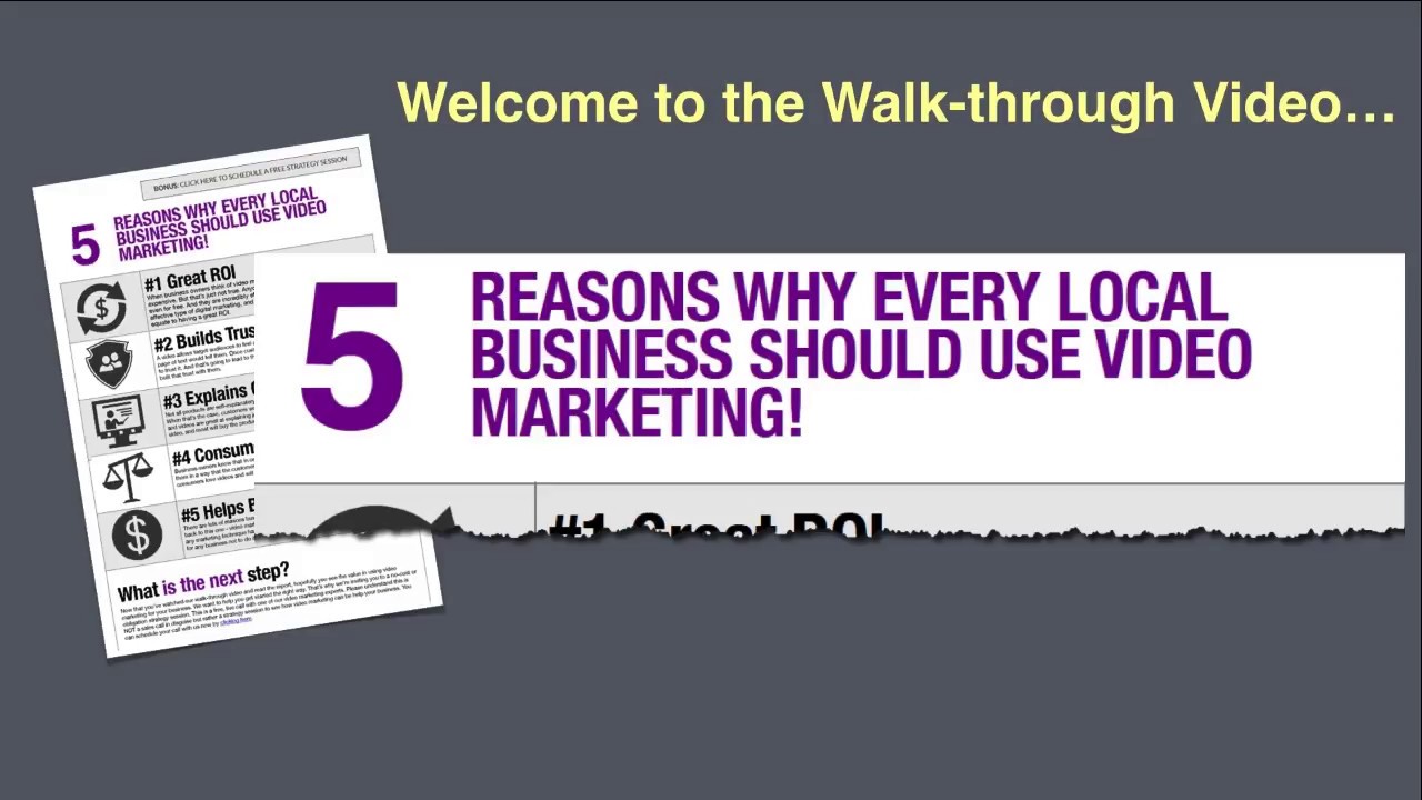 Video Agency Studio Bonus - Sample of the Walk-Through Video