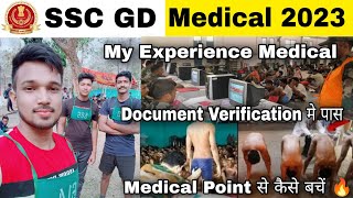 SSC GD 2023 Medical कैसे होता है✅ Document verification कैसे होता है ✅ My experience SSC GD 2023 !!