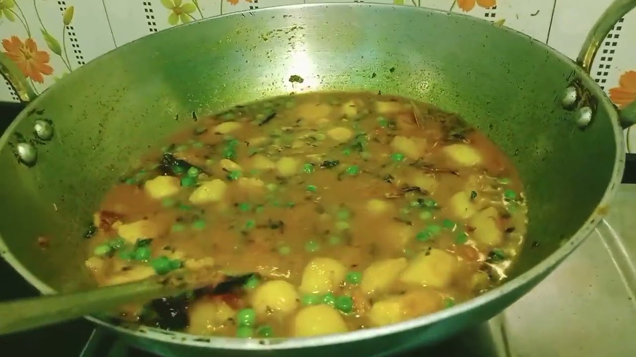 Febru ary 14, 2022 aalu matar ki sabji Ghar jaisa Swad