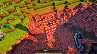 I Blasted an Entire Cave with TNT (The Damage is Insane!)  Minecraft [4K] 
