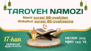 Muftiy Shayx Hazratlari Tarovеh Namoziga 