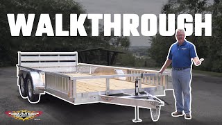 Aluminum ATV Utility | H&H Trailers Walkthrough