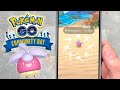 ✨ ¡MI COMMUNITY DAY de BOUNSWEET! SHINIES, INVESTIGACIÓN ESPECIAL y EVOLUCIONES Pokémon GO [Keibron]