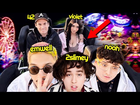 VIOLET MYERS GOES ON A RIDE WITH 42 CEO! (ft. 2Slimey, Emwell & Noah Mejia)