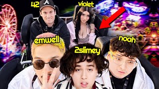 VIOLET MYERS GOES ON A RIDE WITH 42 CEO! (ft. 2Slimey, Emwell & Noah Mejia)