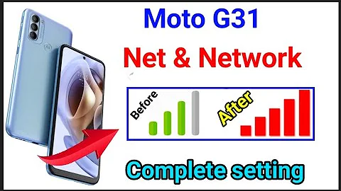 moto G31 Complete Network settings 2022 | how ti solve Network problem moto G31 2021