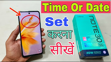 Infinix Note 30 5G Time OR Date Kaise Change Karen | How To Set Time Or Date In Infinix Note 30 5G |