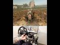 Zetor 6211 Rostselmash Windrower Steering Wheel Thrustmaster Farmstick #dkgc #fs25 #farming #farm